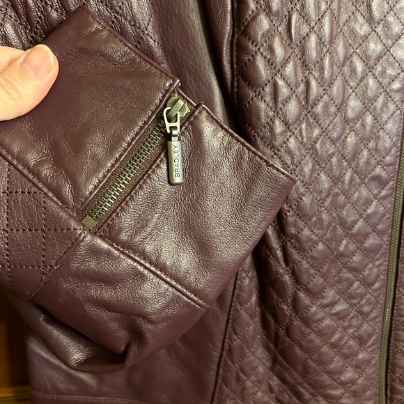 VTG Bradley Bayou Leather Jacket Size 1X - Picture 10 of 14